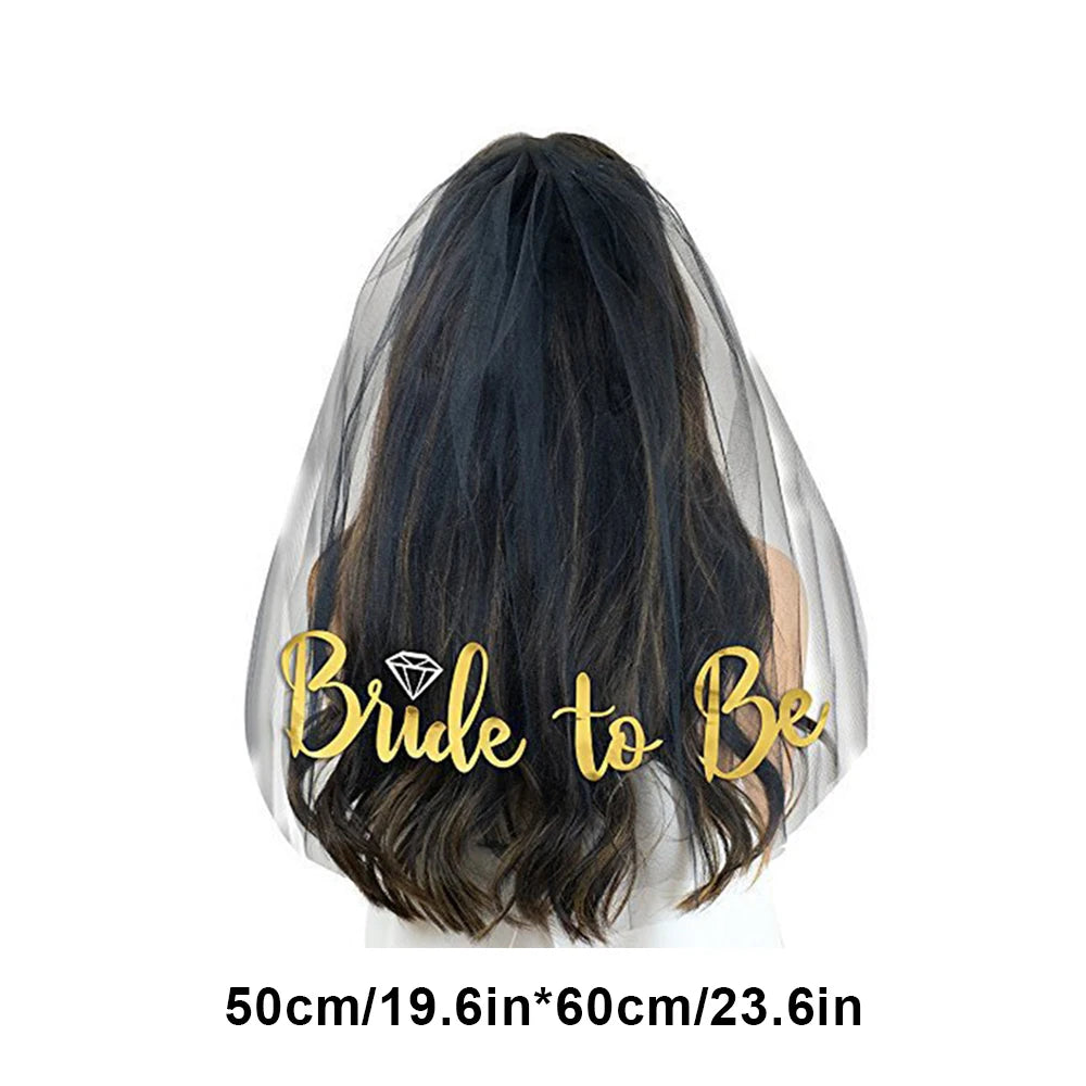 Bride To Be Sash & Veil Set
