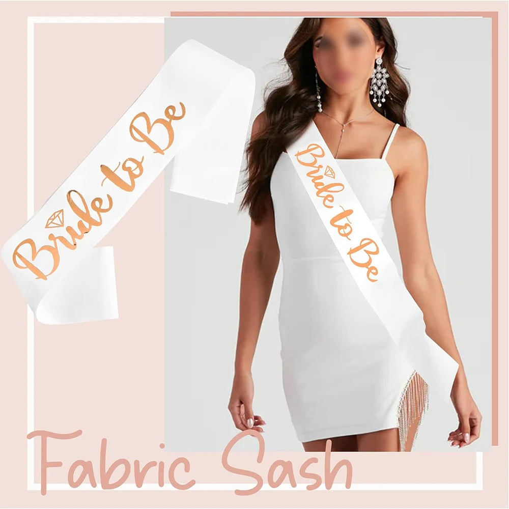 Bride To Be Sash & Veil Set