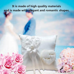 Heart Wedding Ring Pillow