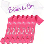Bride Satin Bachelorette Sash
