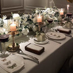 Elegant Candlestick Holder Set