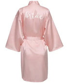 Team Bride Satin Pajama Robe
