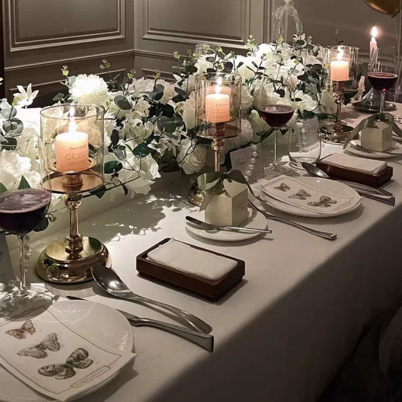 Elegant Candlestick Holder Set