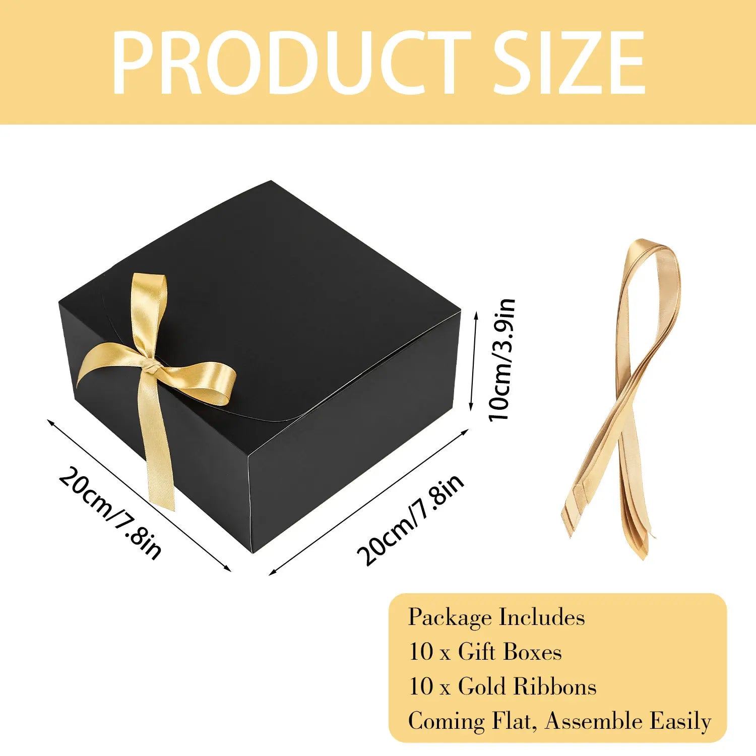 Kraft Paper Gift Boxes Set