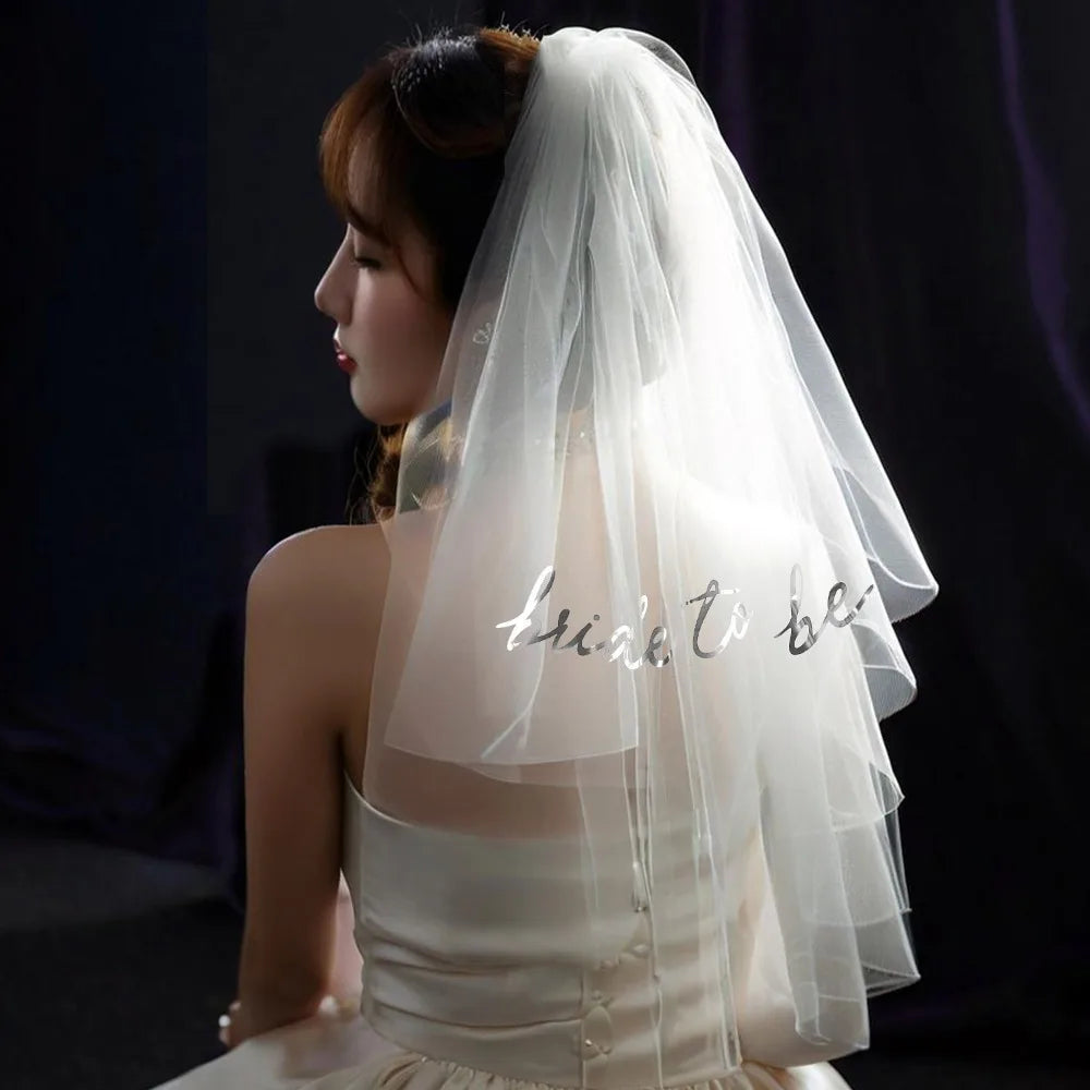 Bride-to-Be Veil & Sash Set