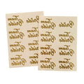 Team Bride Tattoo Sticker Set