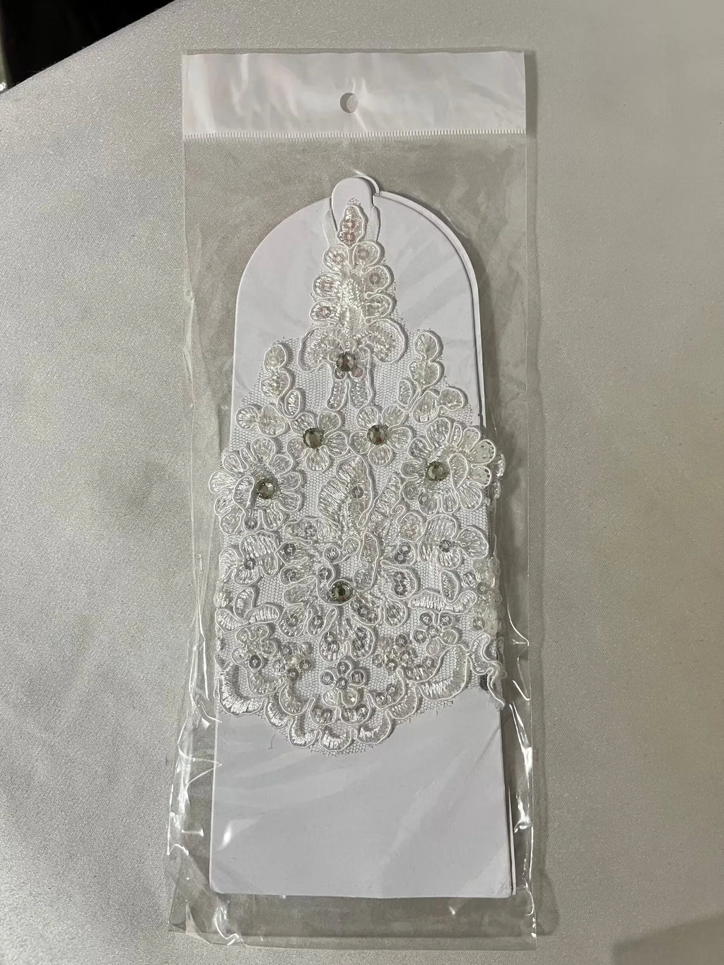 Ivory Lace Bridal Gloves
