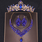 Luxury Crystal Bridal Jewelry Set