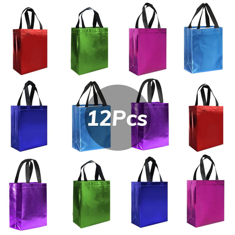 Fabric Wedding Favor Tote Bags