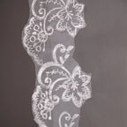 Short Tulle Bridal Veil with Comb