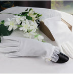 Satin & Tulle Bridal Gloves