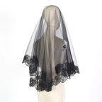 Lace Embroidery Bridal Veil