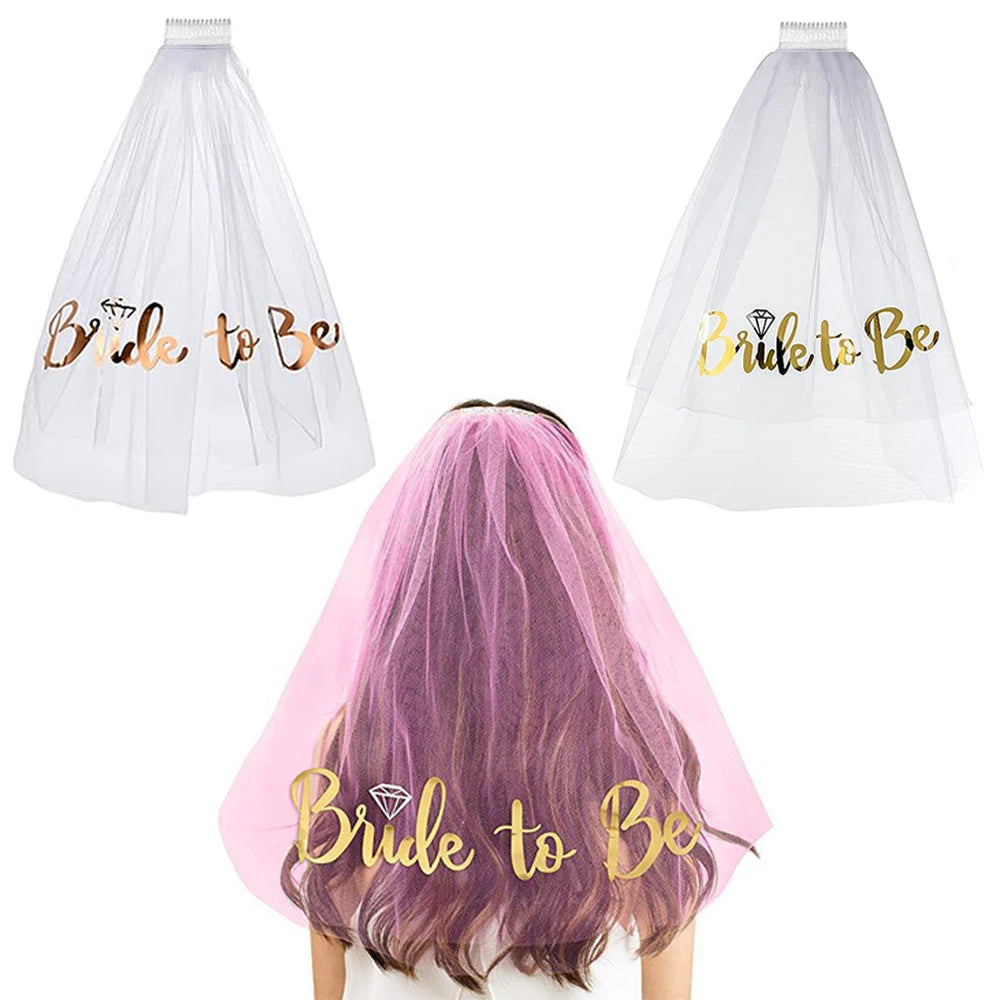 Bride To Be Sash & Veil Set