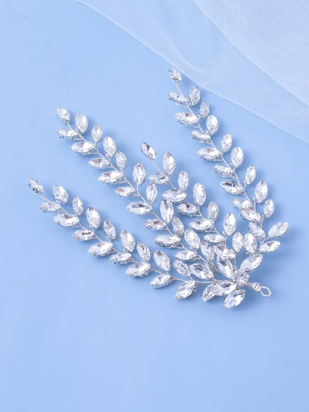 Leaf Crystal Bridal Headpiece