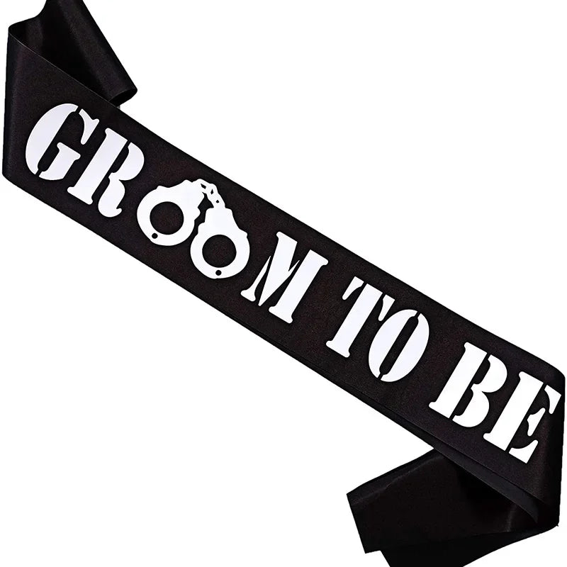 Funny Groom To Be Sash
