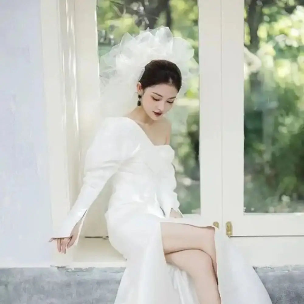 Multi Layer Bridal Veil with Comb