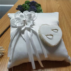 Heart Wedding Ring Pillow