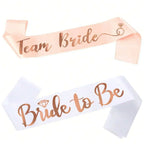 Bride Satin Bachelorette Sash