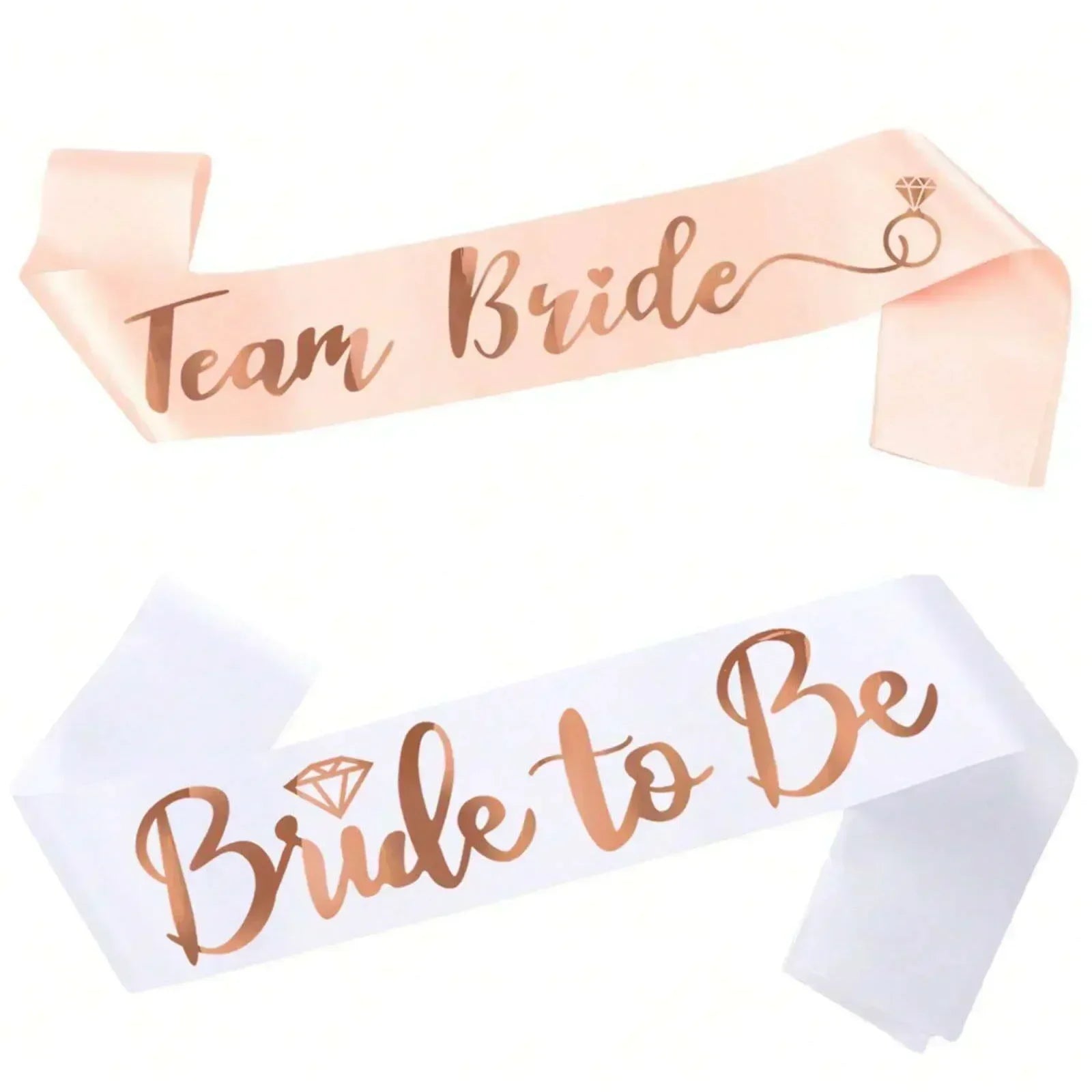 Bride Satin Bachelorette Sash