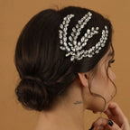 Leaf Crystal Bridal Headpiece