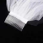 Simple Two Layer Bridal Veil