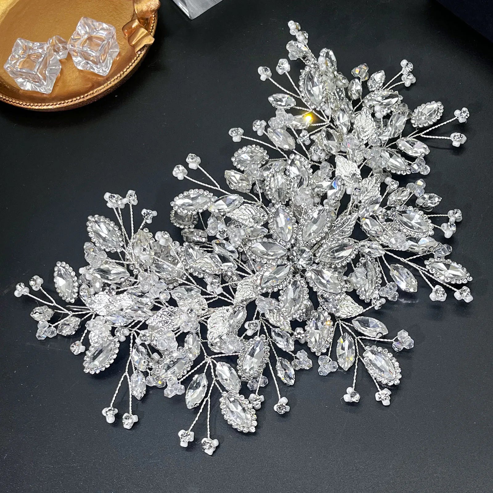 Crystal Bridal Headband Crown