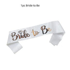 Rose Gold Team Bride Sash