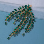 Leaf Crystal Bridal Headpiece