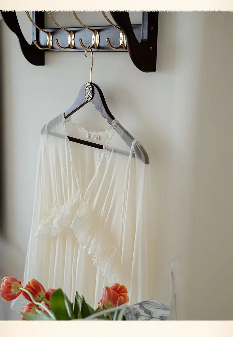 Princess Satin Bridal Robe Set