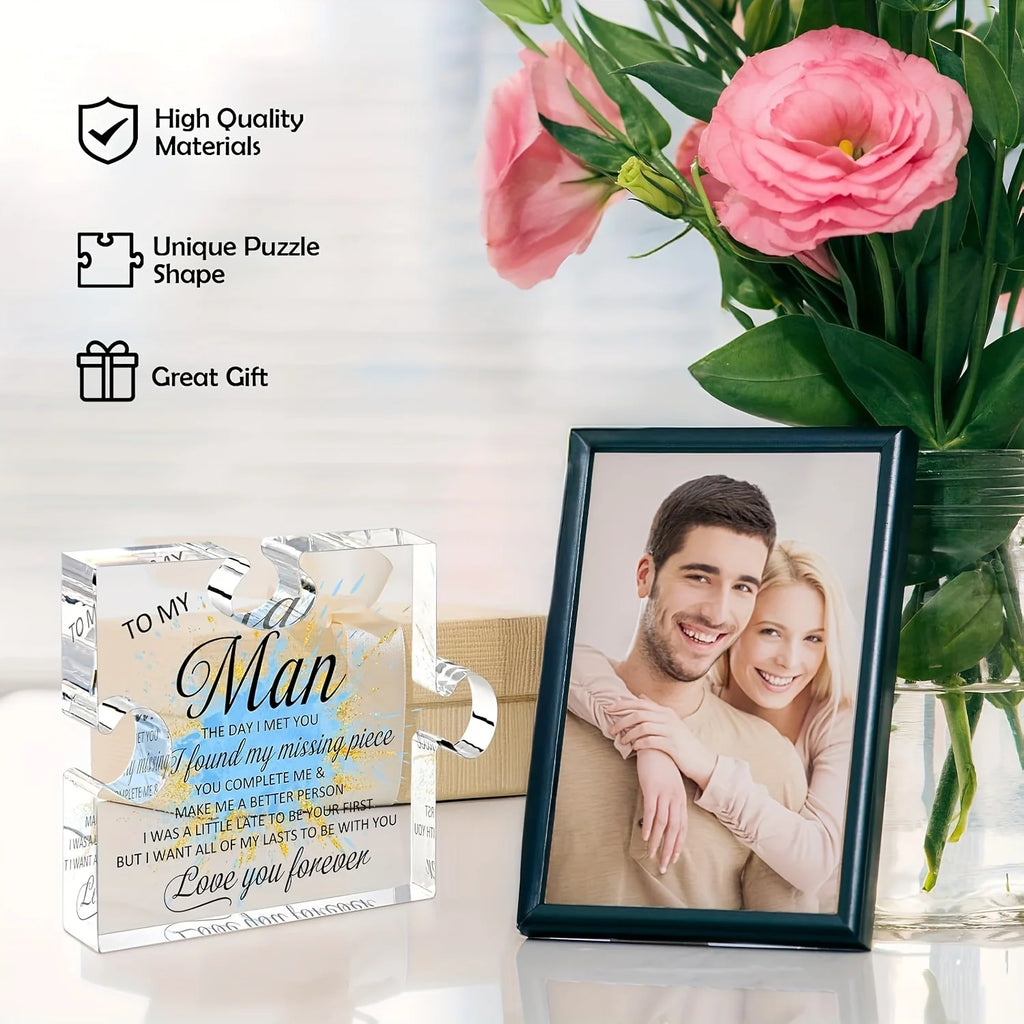 “To My Man” Romantic Gift
