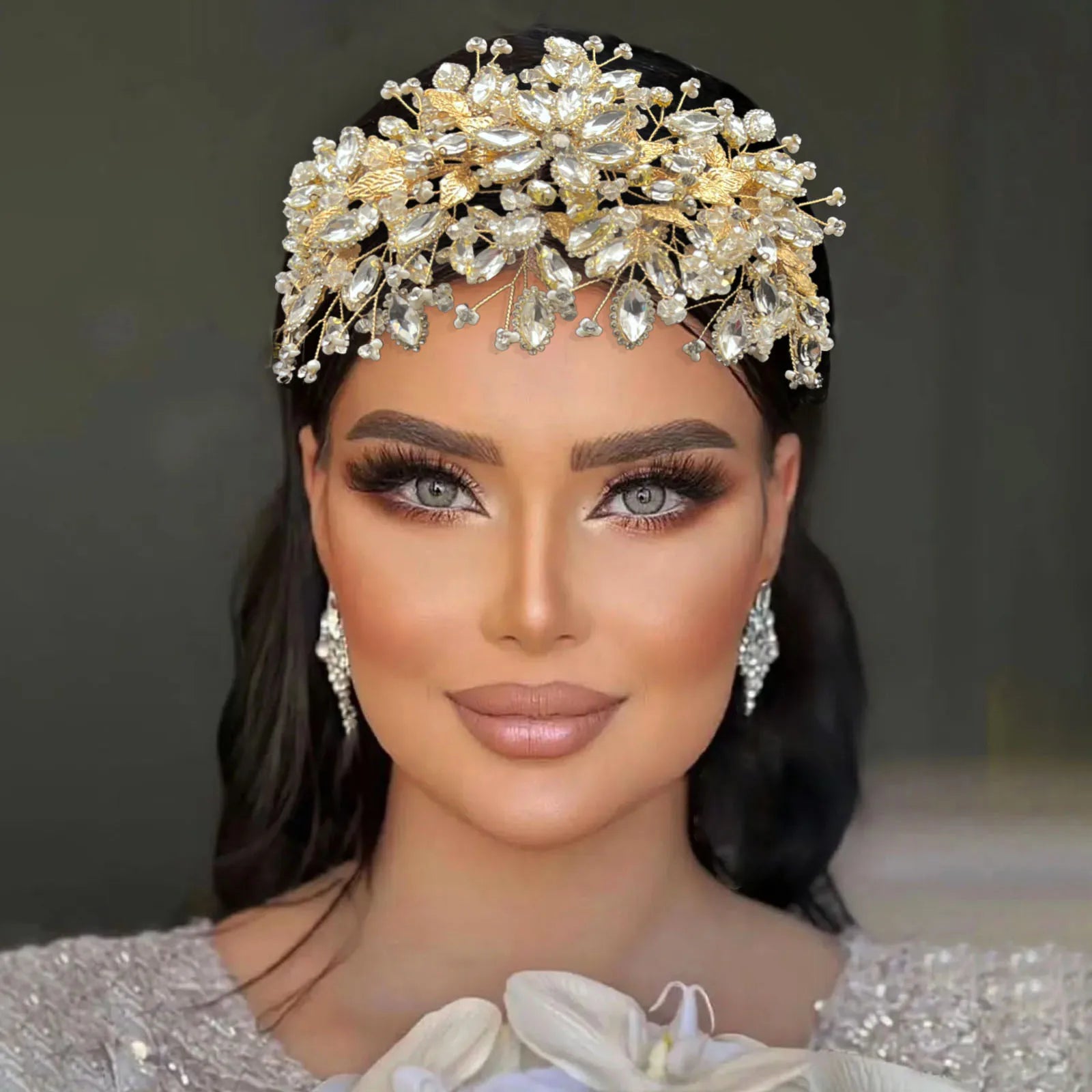 Crystal Bridal Headband Crown