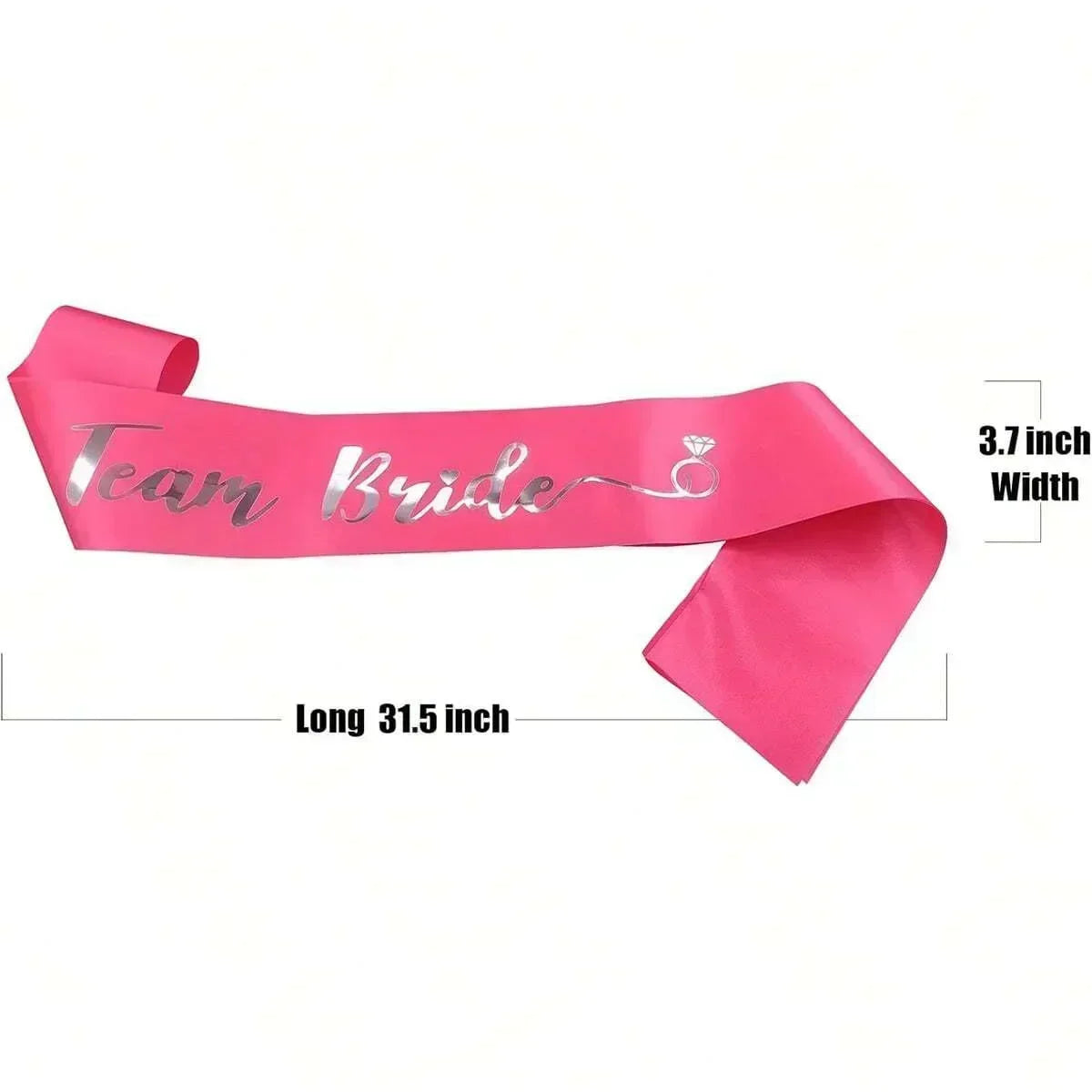 Bride Satin Bachelorette Sash