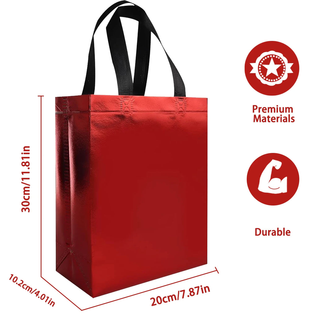 Fabric Wedding Favor Tote Bags