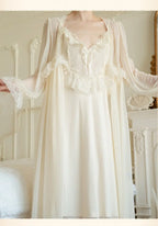 Princess Satin Bridal Robe Set