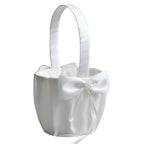 Pearl Flower Girl Basket