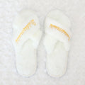 Bridal Open-Toe Slippers