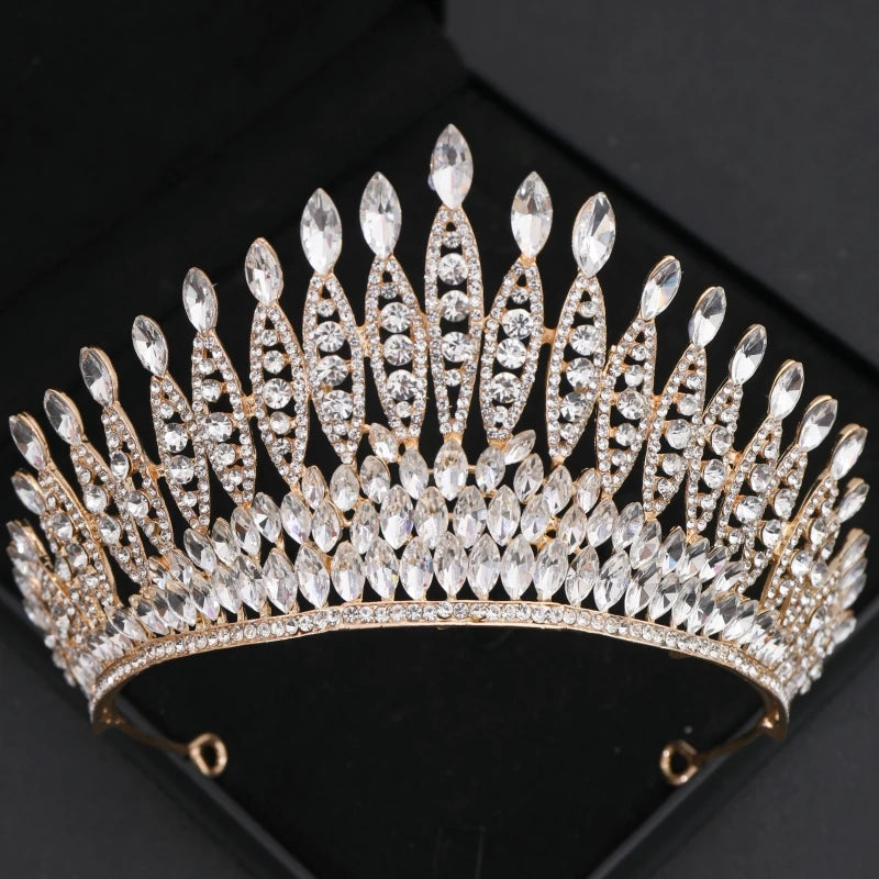 Crystal Bridal Crown Jewelry Set