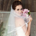 Short Bridal Veil with Comb