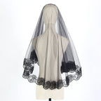 Lace Embroidery Bridal Veil