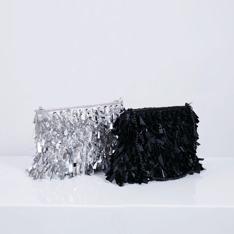Korean Tassel Clutch Bag