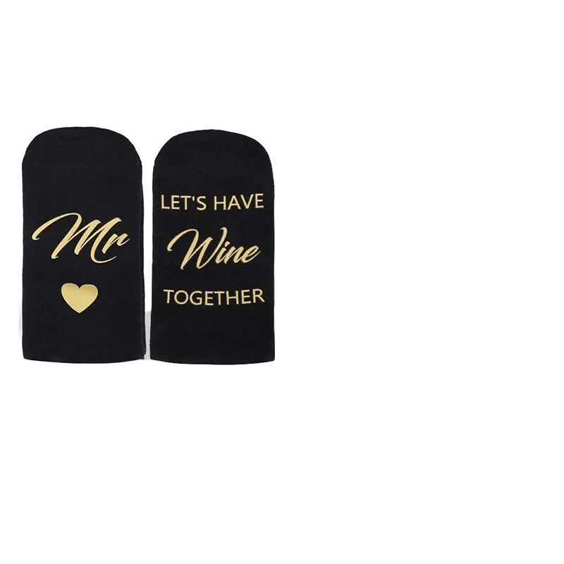 Newlywed Couple Gift Socks