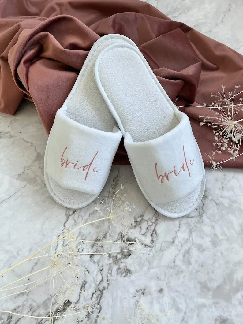Bride Wedding Slippers