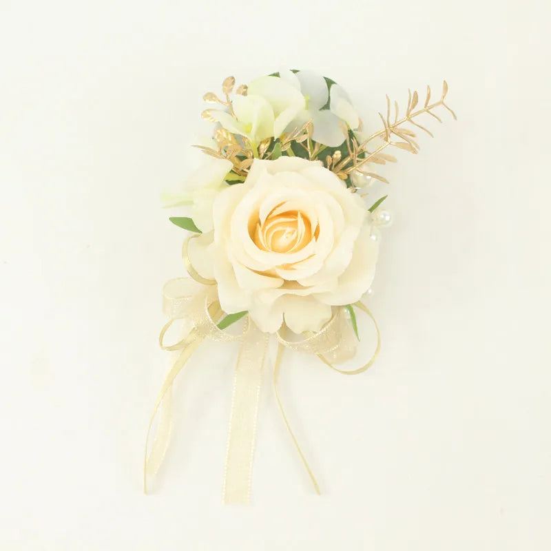 6-Piece Rose Boutonniere Set