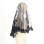Lace Embroidery Bridal Veil