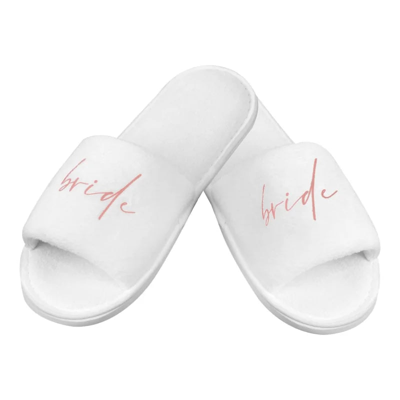 Bride Wedding Slippers
