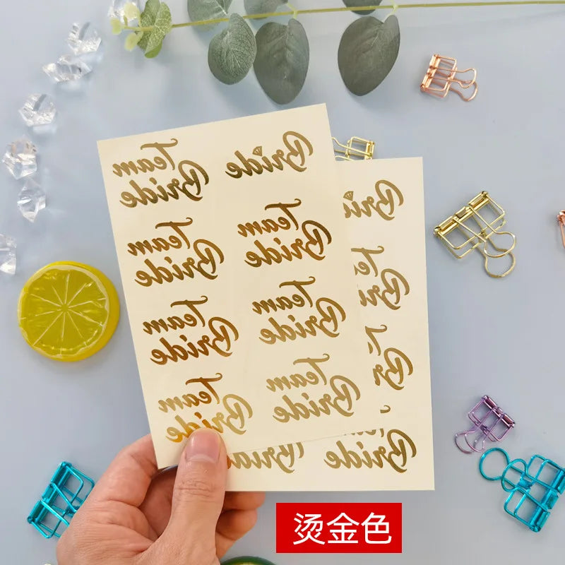 Team Bride Tattoo Sticker Set