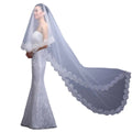 108” Cathedral Lace Bridal Veil
