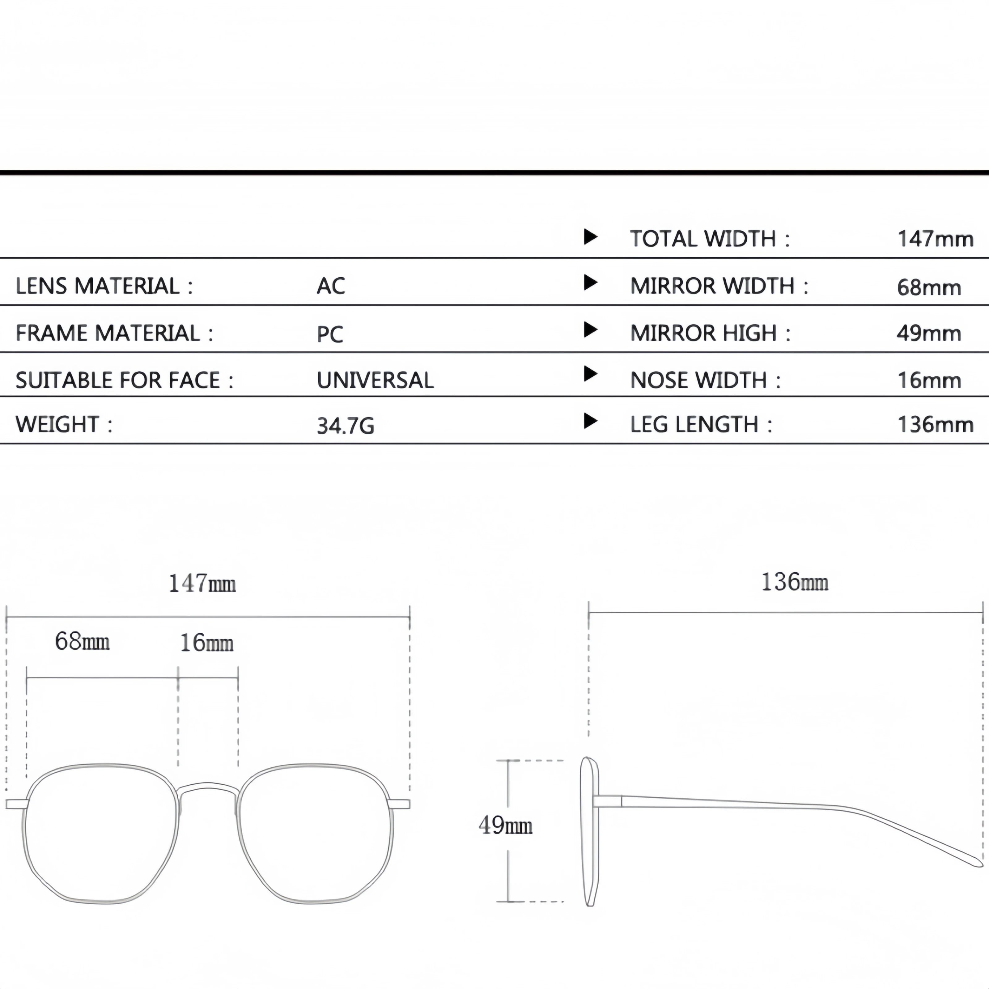 Heart Temple Y2K Sunglasses
