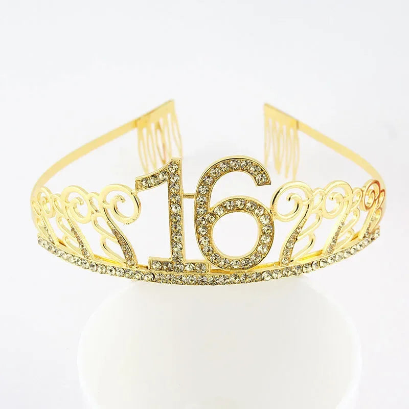 Birthday Queen Crystal Tiara