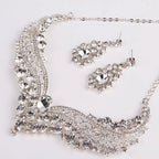 Rhinestone Bridal Jewelry Set